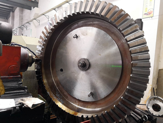 42CrMo Straight Tooth Bevel Gear System For Cone Crusher