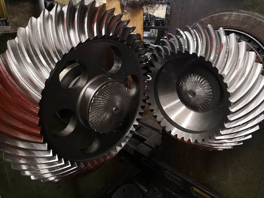 DP1.8 Gleason Spiral Bevel Gears Helical Bevel Gear For Gear Box