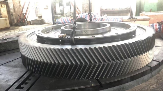 OEM Forging Steel Double Helical Gear For Vertical Cement Mill
