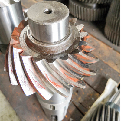 AISI 4320 Steel Bevel Gear Set Helix Bevel Gear DP3.09 12T 33T