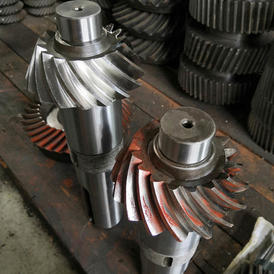 4.5M Gear Grinding Spiral Bevel Gears SAE 4320 Helical Transmission Gears