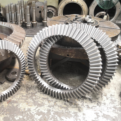 Coniflex Bevel Gear With Straight Teeth AISI 4140 ISO 8-9 Grade