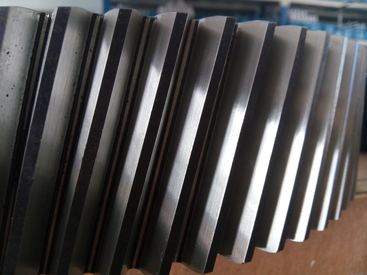 Custom Gear Grinding Left Hand Single Helical Gear For Gear Reducers