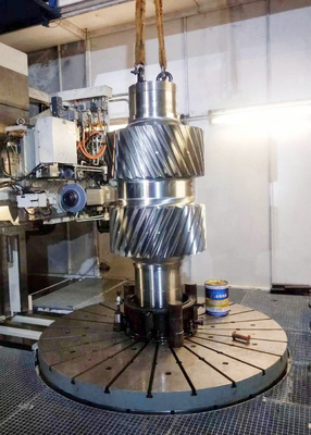 28 Module Herringbone Double Helical Gear Shaft