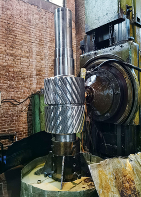SAE 4340 Steel DP 1.5 24T Double Helical Gears Shaft For Heavy Duty Appliations