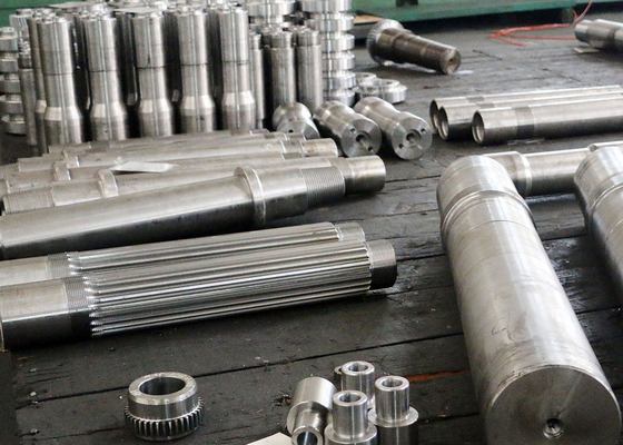 Parallel Key Spline Gear Shaft 20X2H4A Steel Spline Grinding with Higher Speeds