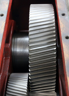 6 Module Single Helical Gear Reducer Gear Box First Stage