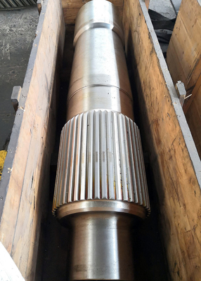 Main Drive Spline Hobbing Involute Spline Gear Shaft