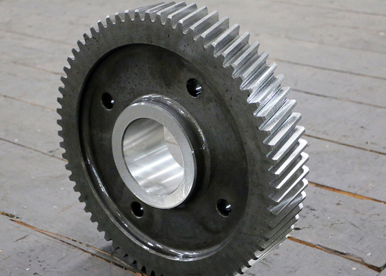 SAE 4320 10 Module Helical Cut Gears Industrial Transmission Gears