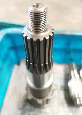 2 Module 17CrNiMo6 Steel Involute Spline Shaft