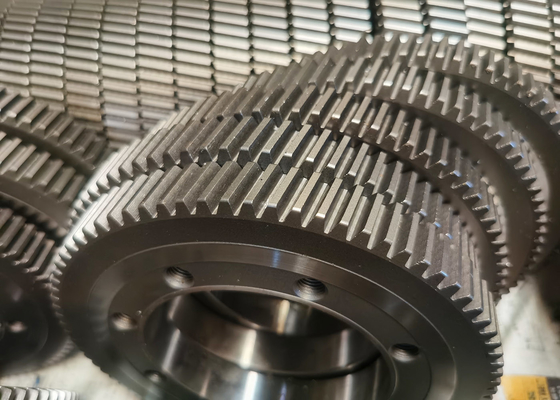 20CrMnTi Steel Right Hand Helix Gear 2 Module Screw Gear for Industrial Applications
