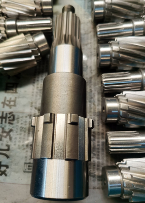 Forged Alloy Steel Pinion Spline Involute Input Shaft Splines