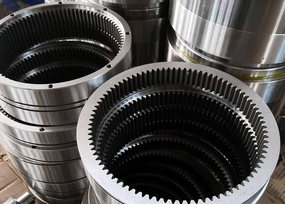 Forging Steel Annulus Internal Spur Gear Teeth Shaping