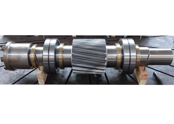 Right Hand Helix Shaft Gear Drive Shaft DIN 17CrNiMo6 Forging Steel