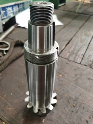 SAE 4320 Steel Spiral Bevel Gear Shaft Helix 7 Module 12T Angle 35°