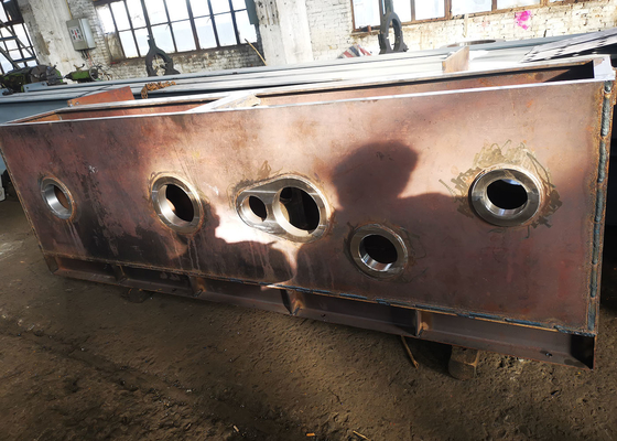 Custom Welding Gear Box Housing Of Wire Drawing Machine 260 HB
