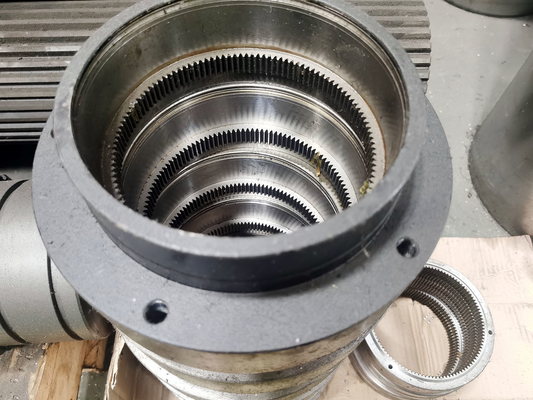Internal Spur Transmission Gears Forged AISI 4140 Gear Shaping