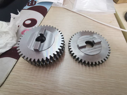 2 Module Transmission Pinion Spur Gear 40Cr Forged Alloy Steel