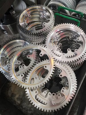 Aluminum Transmission Spur Gear Wheel Special Shaped 5mm