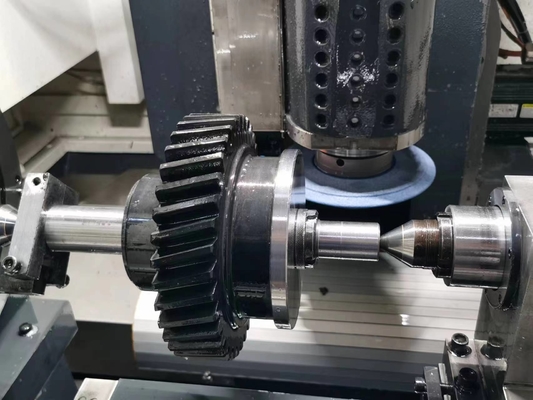 High Speed Single Helical Gear Train Transmission 17CrNiMo6 Steel Pinion Ra0.8