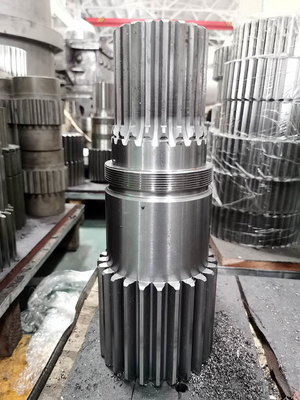 17CrNiMo6 Output Spline Gear Shaft Steel Sun Gear With Involute 62 HRC