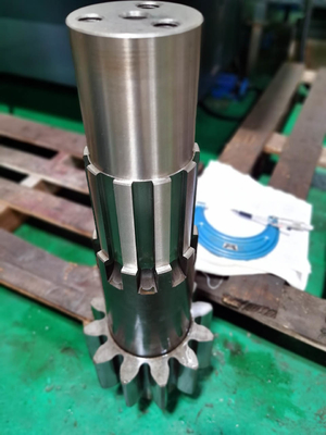 CNC Machining Transmission Quenching Gear Shaft For Industrial Automation