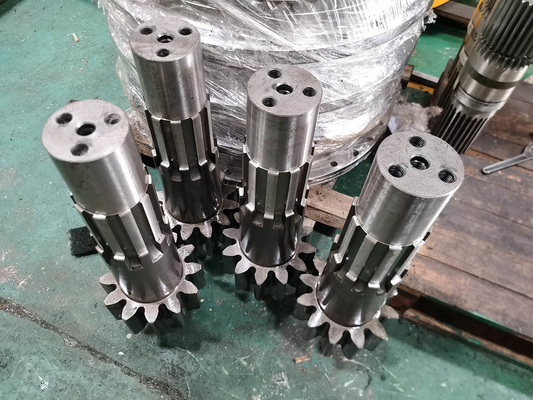 CNC Machined Transmission Gear Shaft For Automotive Industry With Quenching Heat Treatment