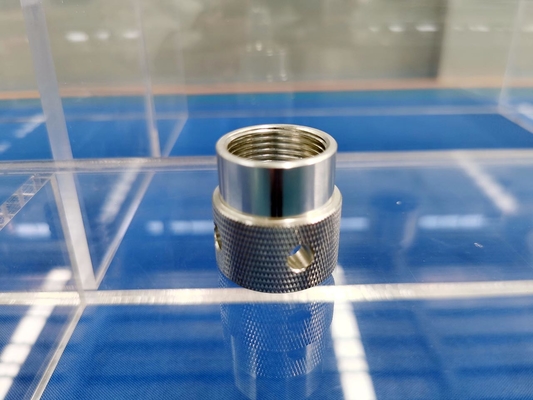 Machined Precision Metal Lock Nuts Fastener Turn-Mill Combination
