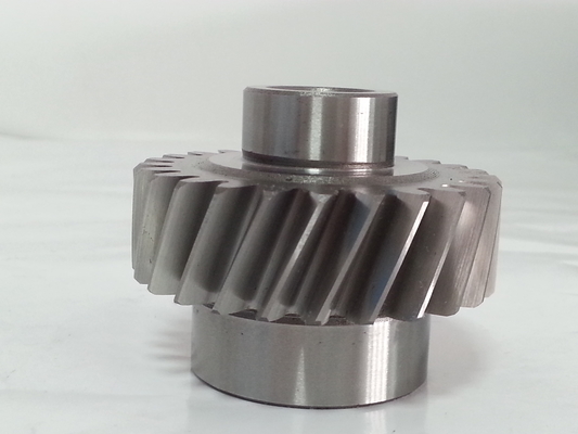 Forging Steel Pinion Helical Gear Grinding Shaft With Involute Splines