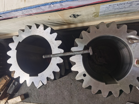 2200mm Length Inner Type Taper Hole High Precision Gear