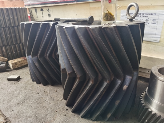 2200mm Length Inner Type Taper Hole High Precision Gear