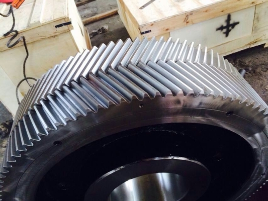 Manufacturing Herringbone Gears With Gear Teeth Milling Process And 20° Helix Angle