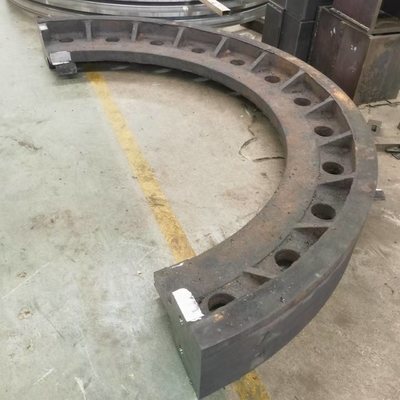 10 - 30 Pinion Module Girth Gear With No Surface Treatment Large Size