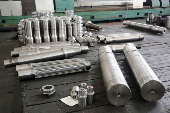 Forged Alloy Steel Pinion Spline Involute Input Shaft Splines