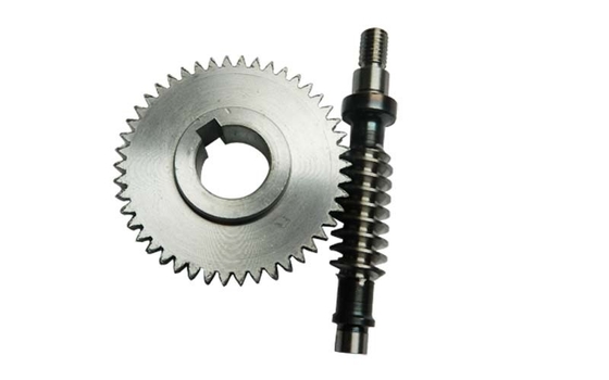 Customized Number Of Teeth Worm Shaft And Worm Gear With 0.2Kg Weight And DIN 6 Accuracy Grade For Industrial