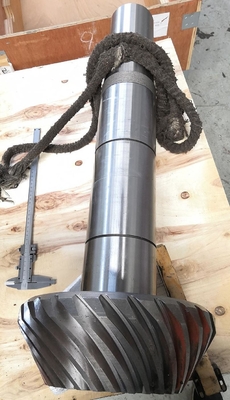 10 Module Spiral Bevel Transmission Gear Shafts