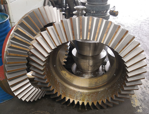 Mining Equipment Conical Gear Straight Crow Gear 16 Module