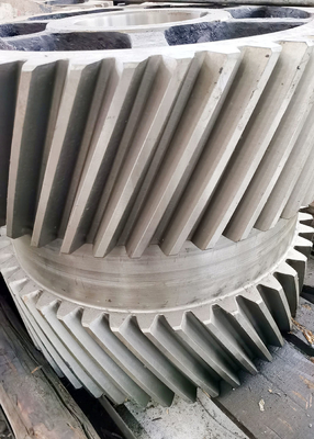 Customized Double Helical Gears with 35 Teeth and 20° Pressure Angle for Heavy Duty Applications
