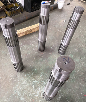 OEM ODM Rectangular Spline Shafts 1730mm Length Splined Shaft