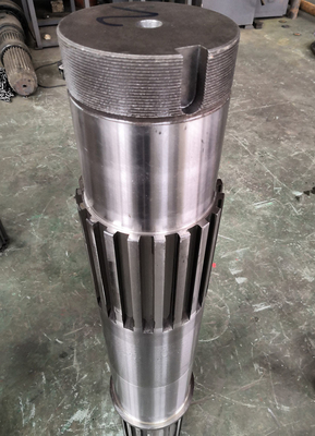 OEM ODM Rectangular Spline Shafts 1730mm Length Splined Shaft