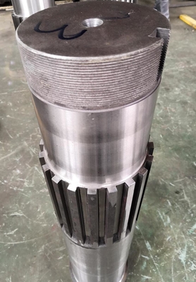 OEM ODM Customized Rectangular Spline Shafts 1730mm Length Splined Shaft