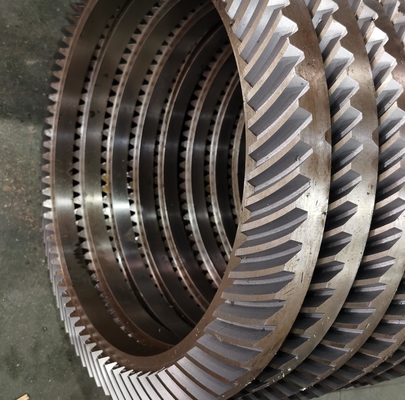 Spiral Bevel Gears for Electric Drive Axle Assembly Wind Turbine Pitch Control