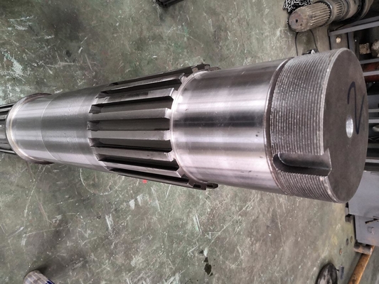 OEM ODM Rectangular Spline Shafts 1730mm Length Splined Shaft
