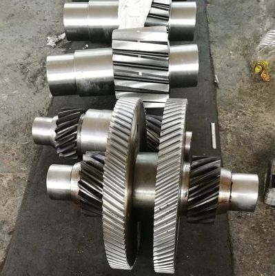 Transmission Gear Shaft Durable Alloy Steel And Triple Heat Treatment Process