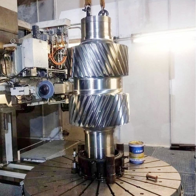 28 Module Herringbone Double Helical Gear Shaft