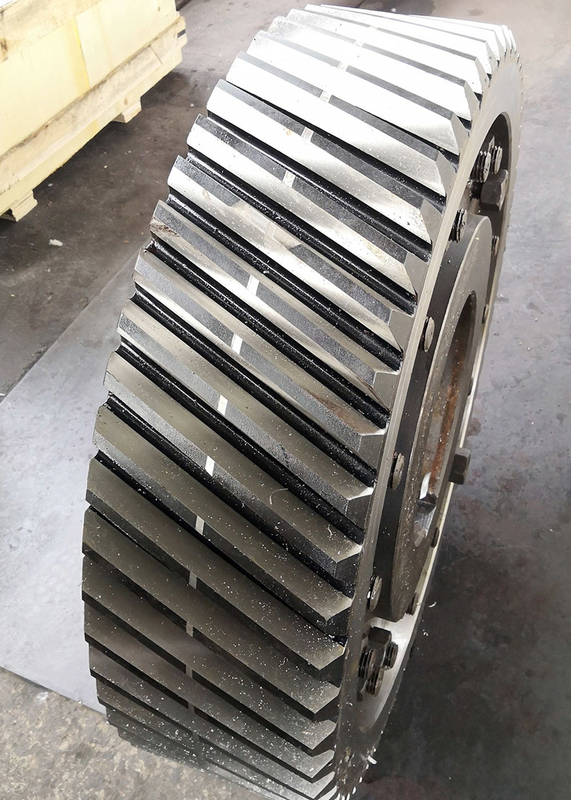 SCM 440 42CrMo Steel 10 Module Single Helical Gear