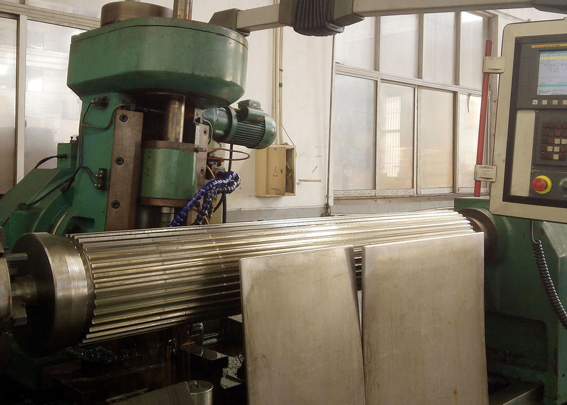 DIN 5480 Spur Pinion Shaft 20CrMnTi Ground Involute Spline Input Shaft