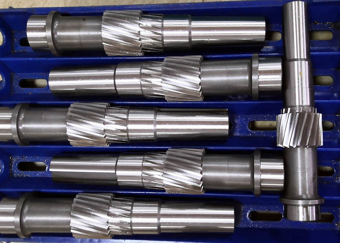 Right Hand Pinion Helical Transmission Gear Shaft For Shaft Mounted Gearbox