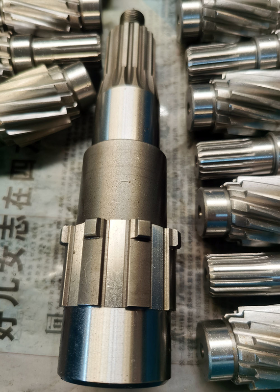 Forged Alloy Steel Pinion Spline Involute Input Shaft Splines