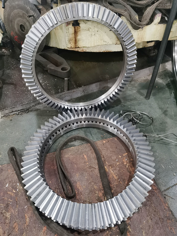 42CrMo Alloy Steel Driven Conical Gears Of Mining Equipment Cone Crusher